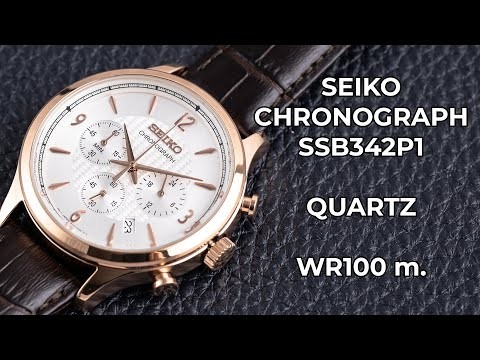 Часы Часы Seiko SSB342P1 в Москве в Москве-video