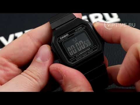 Часы Часы Casio B650WB-1B в Москве в Москве-video