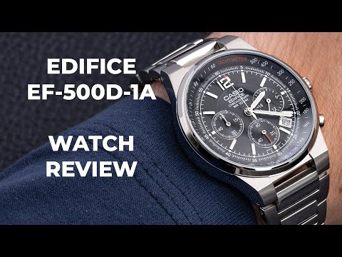 Casio EF-500D-1A в Москве в Москве-video