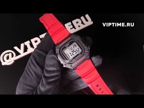 Часы Часы Casio W-218H-4BVEF в Москве в Москве-video