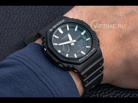 Часы Часы Casio GA-2100-1AER в Москве в Москве-video