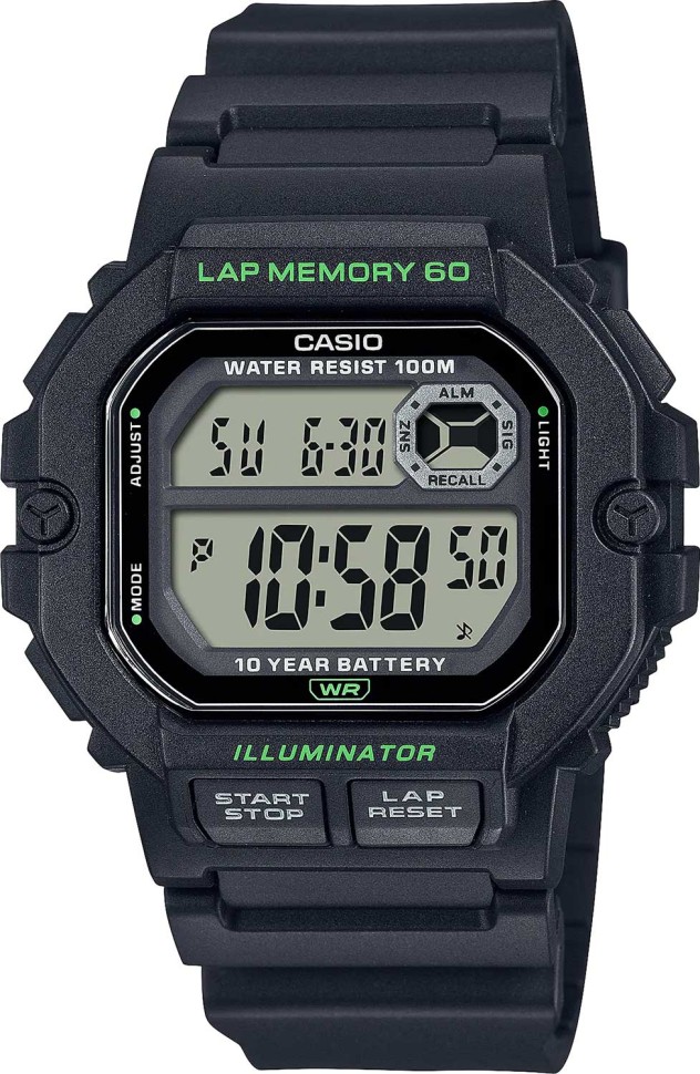 Часы Часы Casio WS-1400H-1A в Москве в Москве
