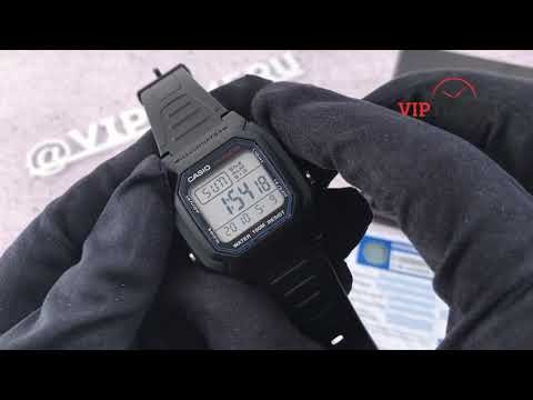 Часы Часы Casio W-800H-1A в Москве в Москве-video