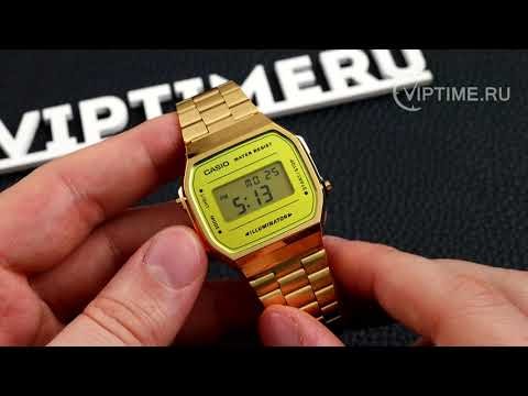 Часы Часы Casio A-168WEGM-9E в Москве в Москве-video