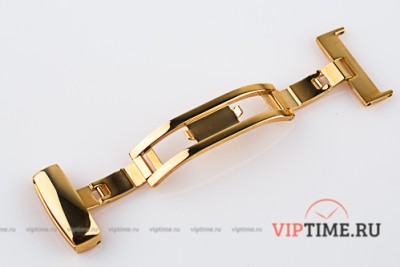 Клипса для ремешка бабочка IPG DS-0251 Yellow Gold