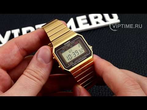 Часы Часы Casio A700WEG-9AEF в Москве в Москве-video