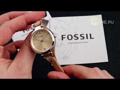 Часы Часы Fossil ES2830 в Москве в Москве-video