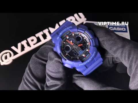Часы Часы Casio GA-100L-2A в Москве в Москве-video