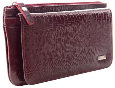 Кошелек Esse ИНКАНТО CHERRY кожа варан бордо 60675