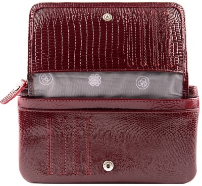 Кошелек Esse ИНКАНТО CHERRY кожа варан бордо 60675