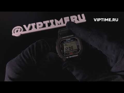 Часы Часы Casio DW-5600E-1V в Москве в Москве-video